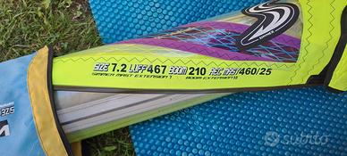 vela windsurf 7.2 Simmer Vmax 