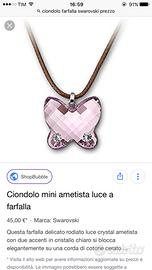 Ciondoli Swarovski originali(3 modelli diversi)