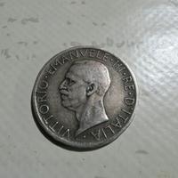 moneta in argento Vittorio Emanuele 