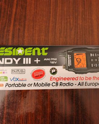 Radio CB President Randy 3 plus 