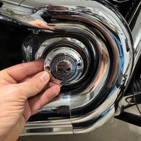 Cover fasatura anticipo Harley davidson skull