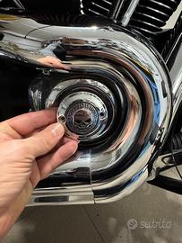 Cover fasatura anticipo Harley davidson skull