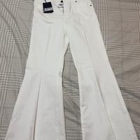 Giglio Twinset Pantalone Donna Bianco Tg. 30
