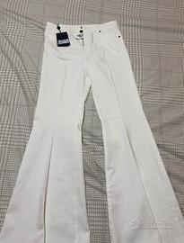 Giglio Twinset Pantalone Donna Bianco Tg. 30