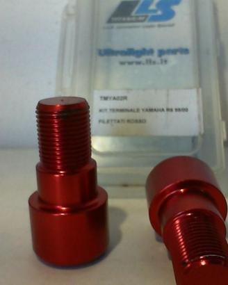 TERMINALI MANUBRIO ROSSI YAMAHA R6 99-00 (Coppia)