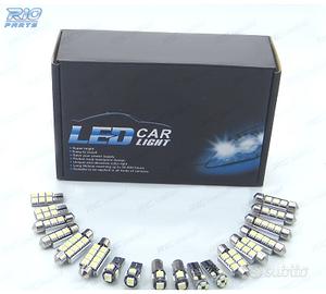 KIT 8 LAMPADE LED PER SEAT LEON MK1 1M 99-06