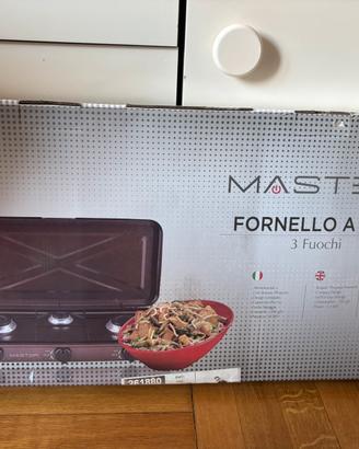 Fornello a gas 3 fuochi