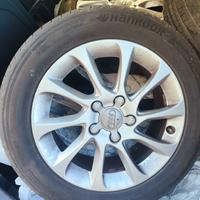cerchi originali Audi r16 con gomme
