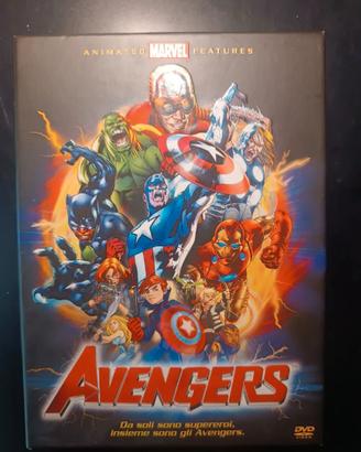 COFANETTO  3 DVD AVANGERS ANIMATED FEATURES
