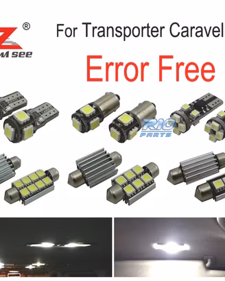 KIT 19 LAMPADE LED INTERNE PER VOLKSWAGEN VW CARAV