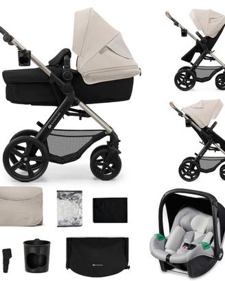 Passeggino TRIO Kinderkraft MOOV2 grigio