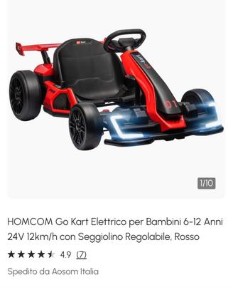 go kart elettrico