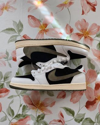 Scott x Air Jordan 1 Low OG olive