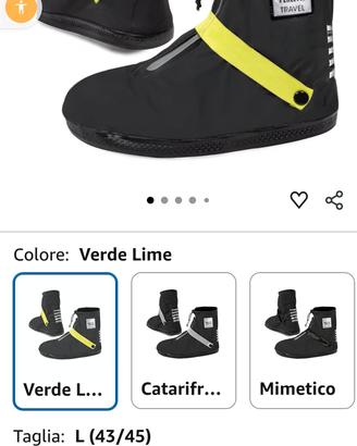 copri scarpe per moto