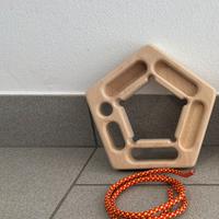 Hangboard legno fingerboard arrampicata