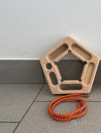 Hangboard legno fingerboard arrampicata
