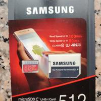Schede di memoria Samsung Micro Sd 512gb 