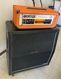 Testata e cassa. Orange Super Crush 100 + cabinet