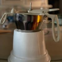 Imbuto Colatore Professionale Acciaio martellato