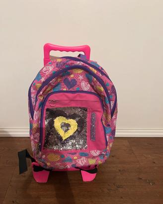 Zaino scuola Seven con trolley separato
