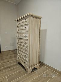 Cassettiera in legno