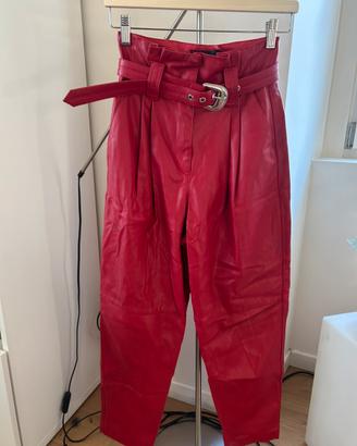 Pantalone ecopelle PINKO