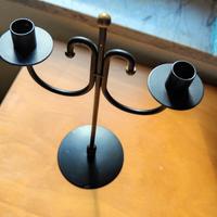 Candelabro in ferro battuto 