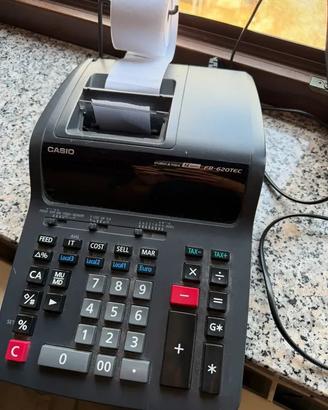 Calcolatrice Scrivente Casio FR-620TEC 12 Cifre