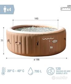 PureSpa Bubble Massage di Intex 