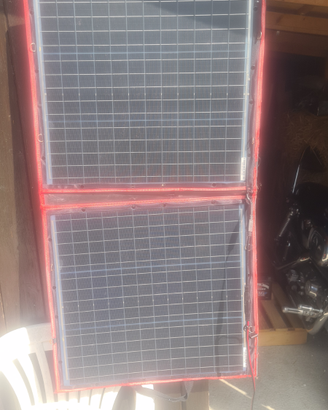 Pannello solare portatile 85 watt con regolatore