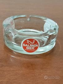 posacenere in cristallo vintage Salmen Bier
