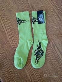 Calze Orgvsm Tribal Rose Socks Fluo Version