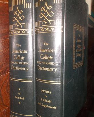 THE AMERICAN COLLEGE ENCYCLOPEDIC DICTIONARY