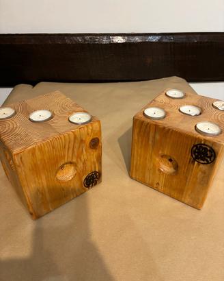 Cubo portacandele