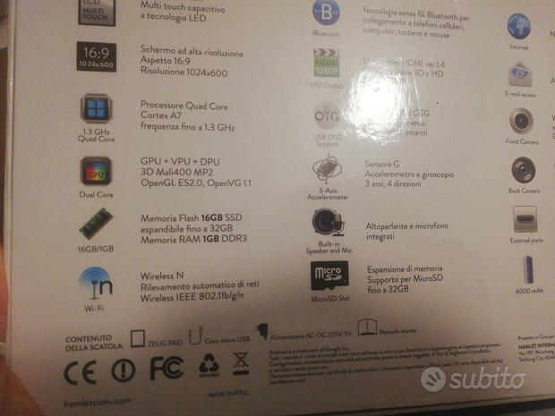 tablet 10.1&quot; Android 5.1 NQ5246