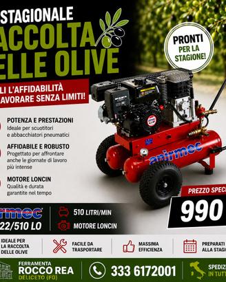 Motocompressore Airmec TEB 22/510 LO
