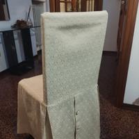 N.6 sedie Vintage complete di coprisedie