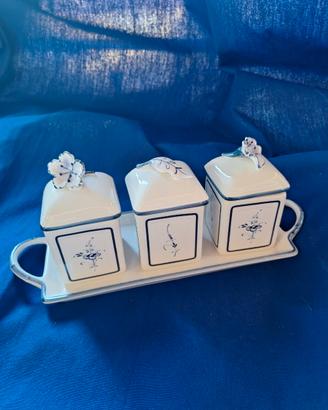 Barattoli vintage Villeroy & Boch Old Luxemburg