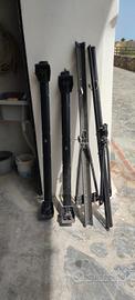 Barre Portatutto con 2 portabici