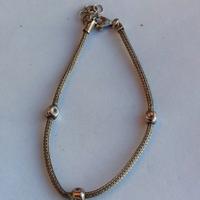 Bracciale Argento 925 con Dettagli Sferici