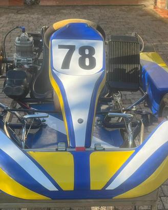 Go kart 100cc PCR Advance 2002 Motore nuovo IAME