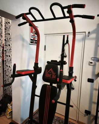 stazione fitness panca multifunzione Power tower 