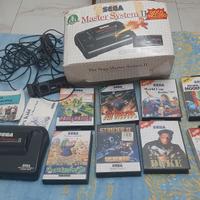 console   sega master system +8giochi+1 gioystic