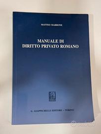 manuale di diritto privato romano
