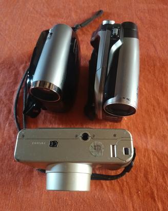 2 Telecamere e 1 macchina fotografica vintage 