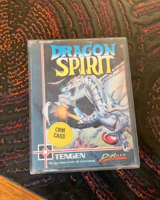 Dragon Spirit gioco Commodore 64 cassetta original