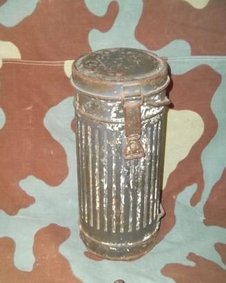 WW2 German Luftwaffe 1942 Winter camo Canister