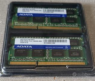Ram Ddr3 8gb (2×4gb)