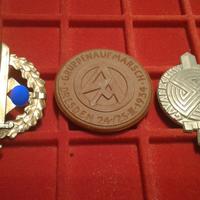 Lotto SA 2 Distintivi 1 Medaglia Meriti Sportivi