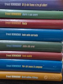 Collana 8 libri  Ernest Hemingway